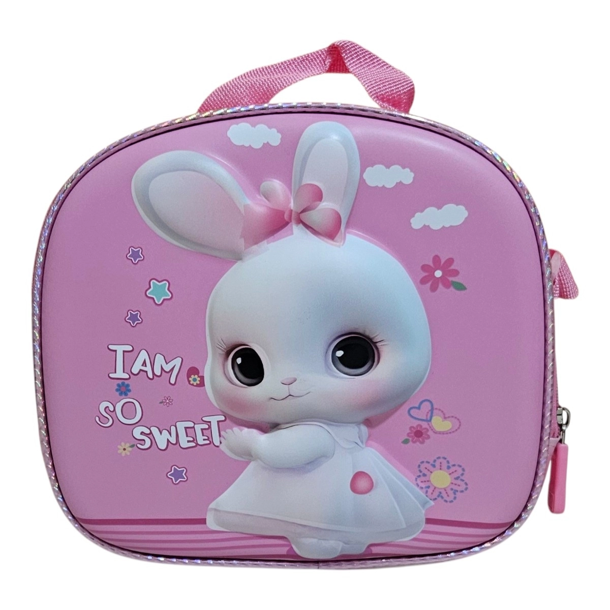 Unick Color Çekçekli İlkokul Çantası  Üçlü Set Sweet Bunny