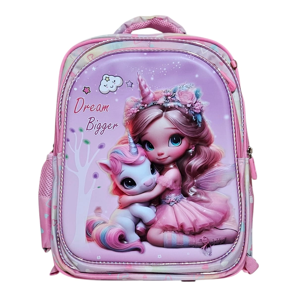 Unick Color İlkokul Çantası  Üçlü Set Unicorn Kız