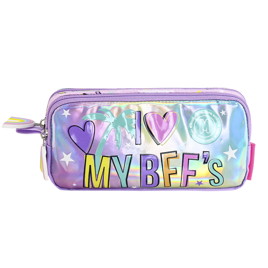 Bubbles BFF Okul Çantası Üçlü Set 