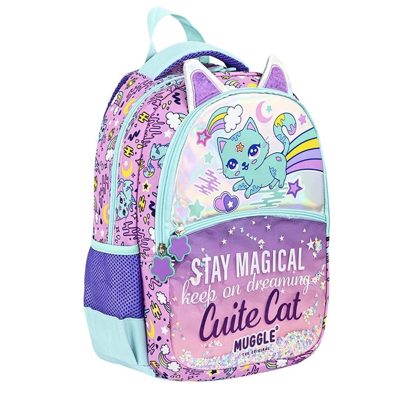 Muggle Sweet Cat Okul Çantası 3 lü Set
