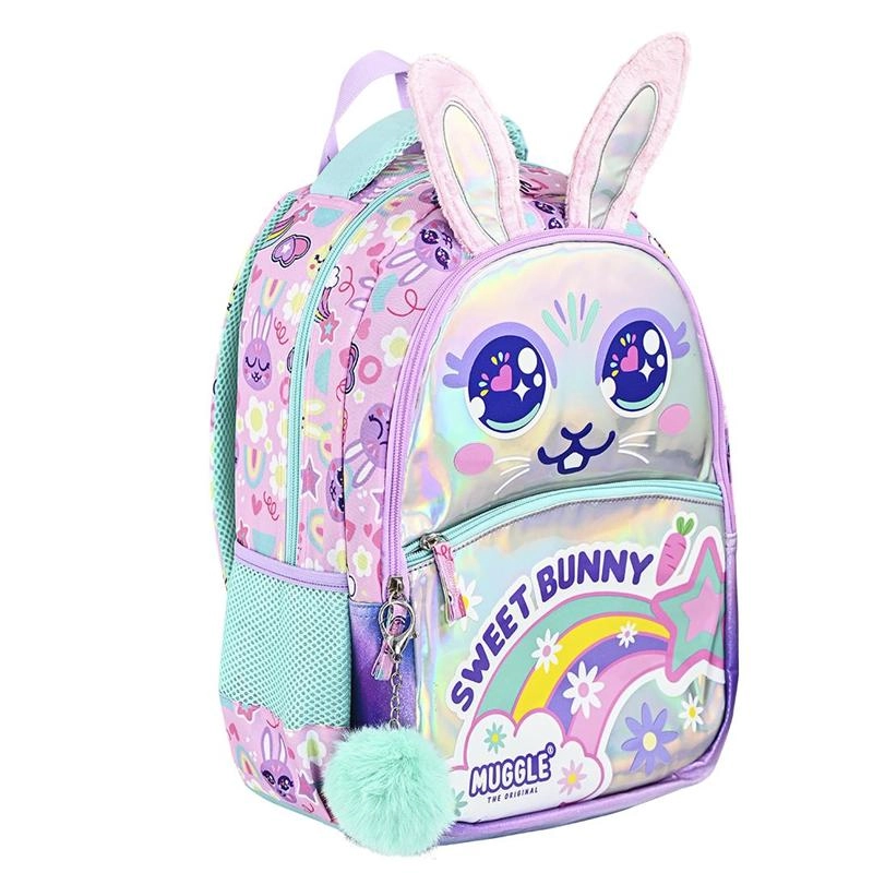 Muggle Sweet Bunny Okul Çantası 3 lü Set