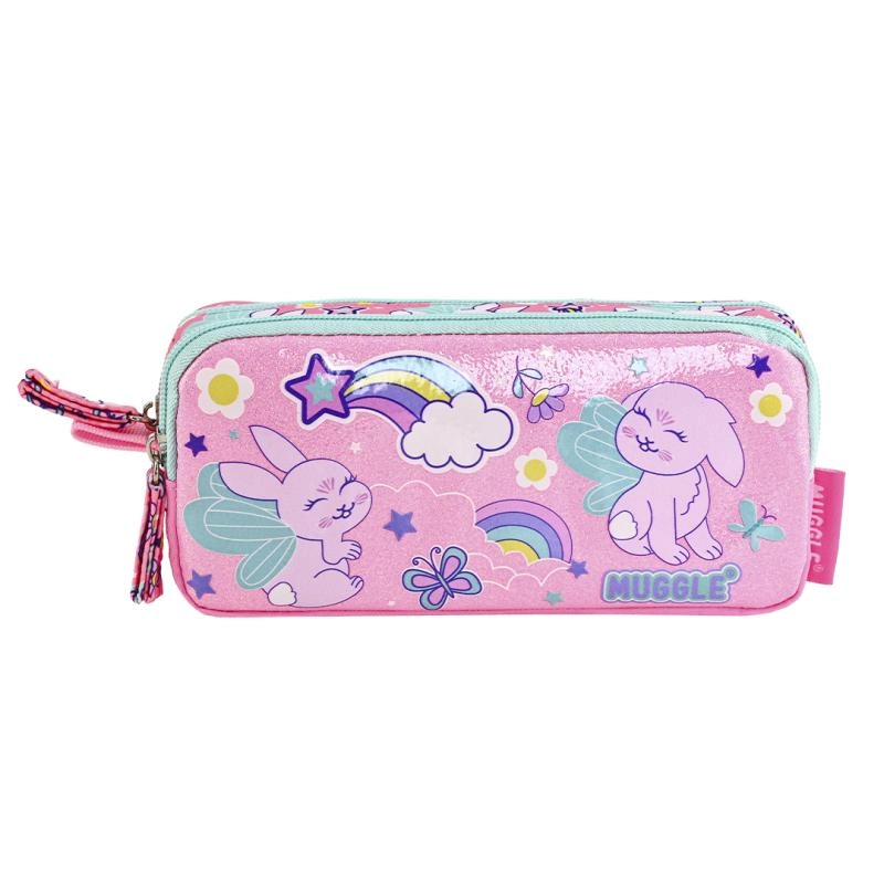 Muggle Fluffy Bunny İlkokul Çantası 3 lü set