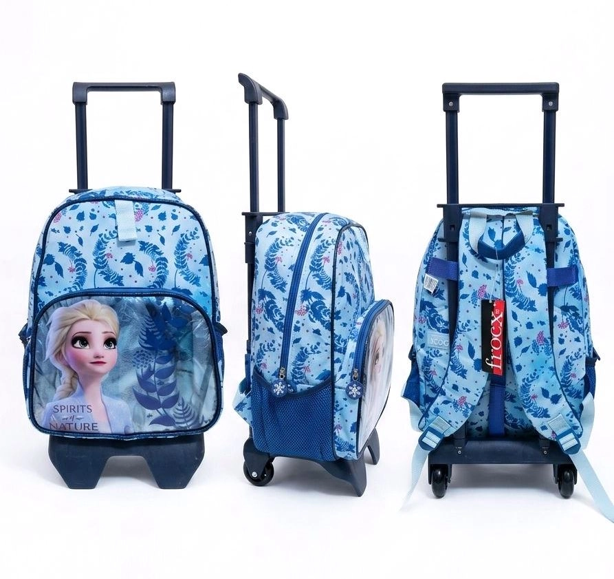 Frozen Elsa Çekçekli Okul Çantası 5148