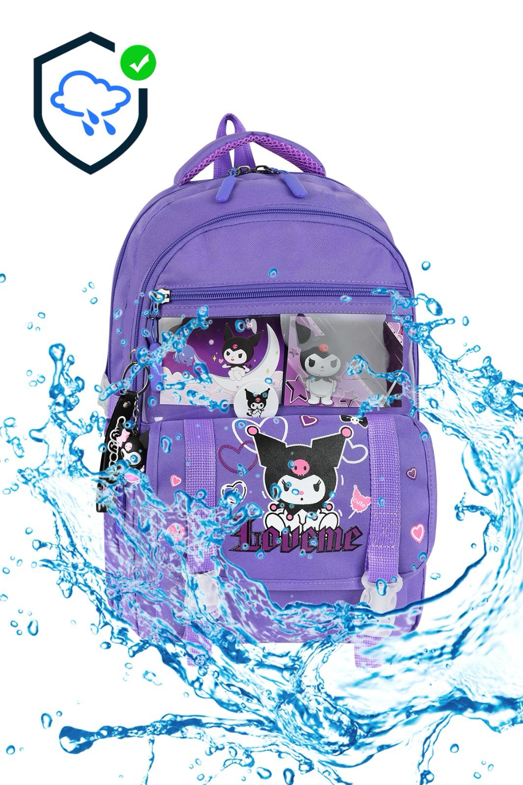 Master%20Pack%20İlkokul%20Çantası%203%20lü%20Set%20Kuromi
