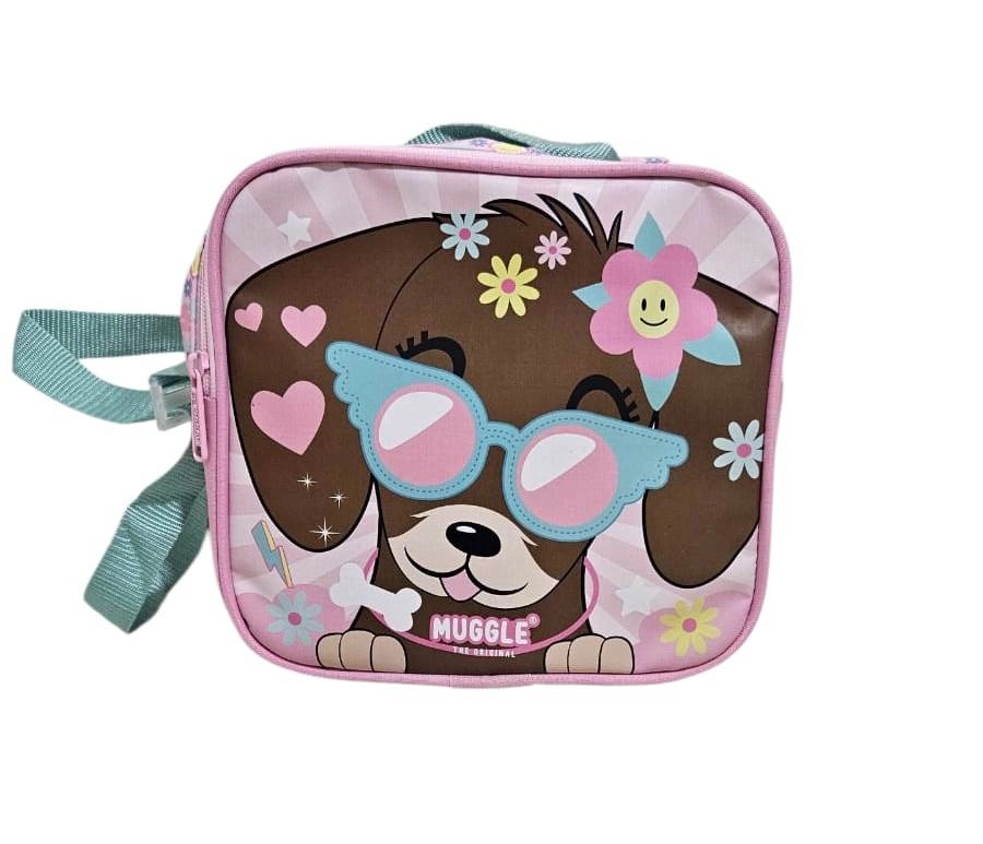 Muggle Cute Dog Okul Çantası 4 lü Set
