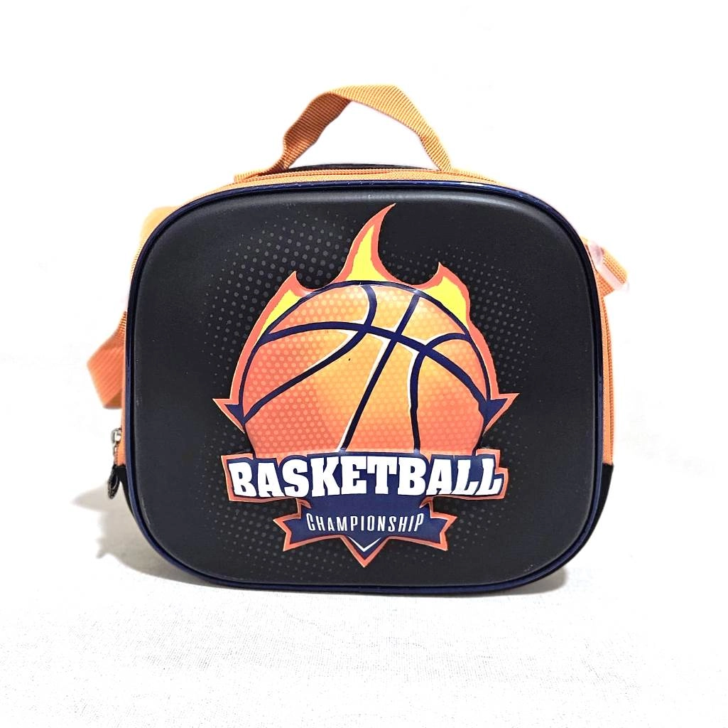 Unick Color Çekçekli İlkokul Çantası  Üçlü Set Basketbol