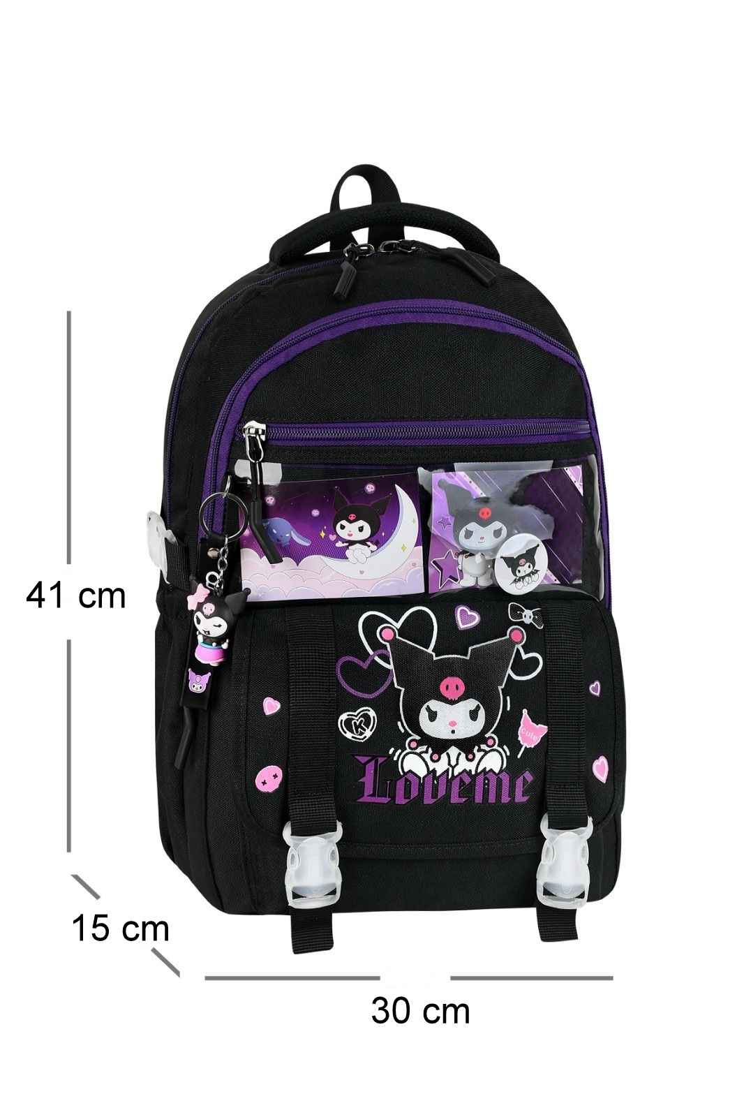 Master%20Pack%20İlkokul%20Çantası%203%20lü%20Set%20Kuromi