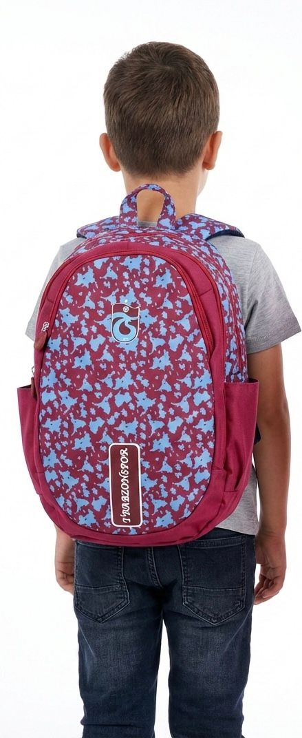 Trabzonspor Üç Bölmeli Kamuflaj Sırt Çantası 22261