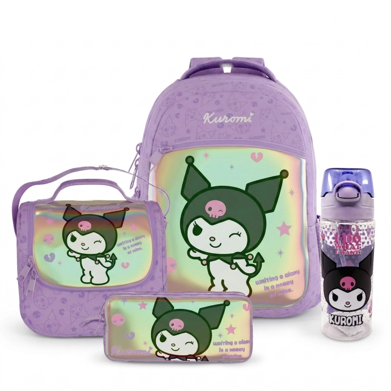 Kuromi Okul Çantası 4 lü set 3180