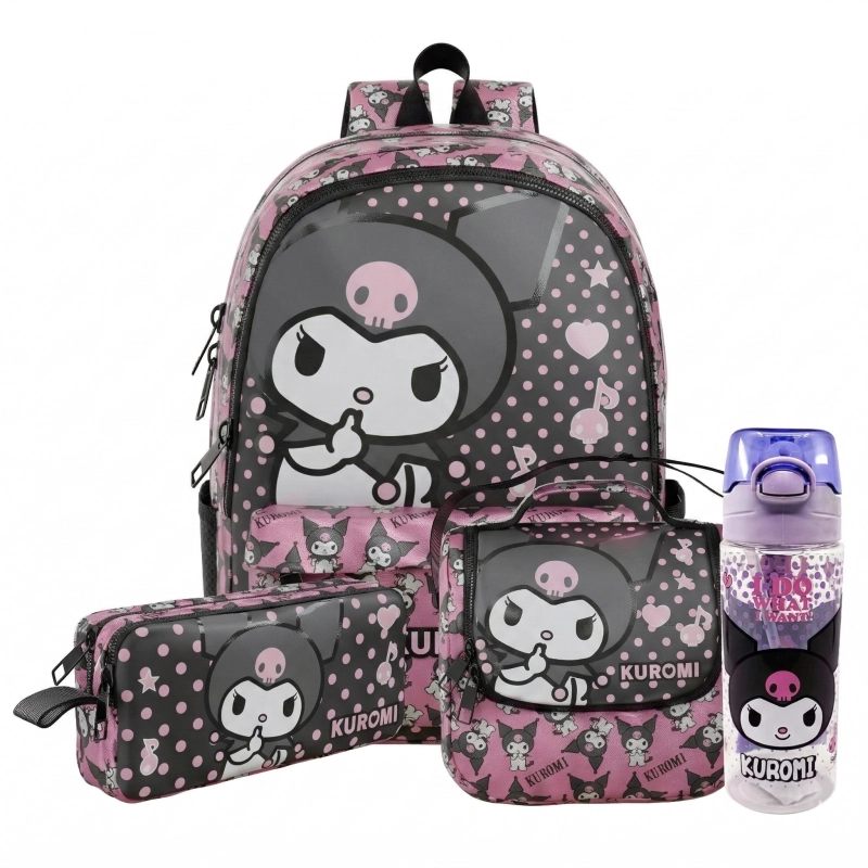 Kuromi Okul Çantası 4 lü set 3161