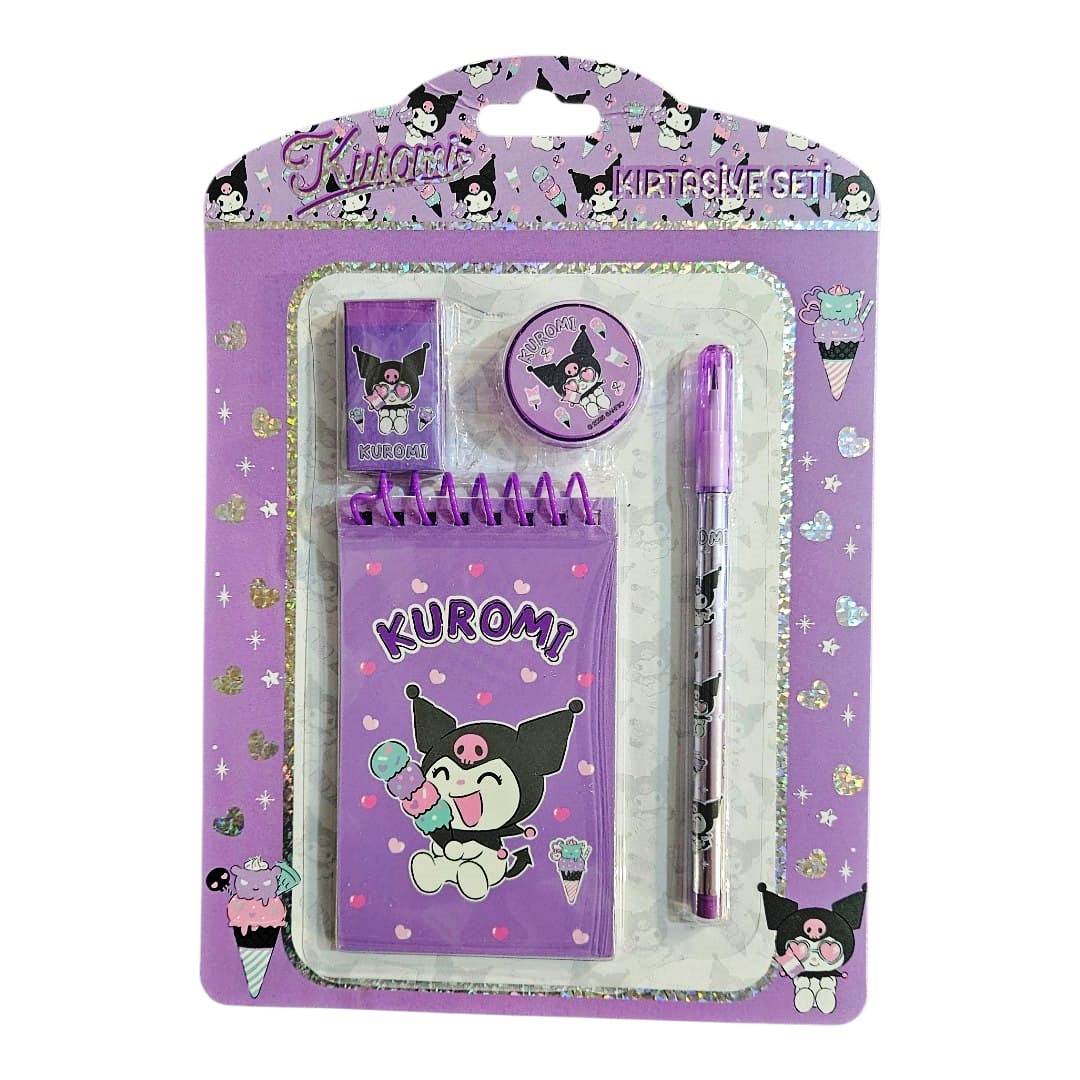 Kuromi Okul Çantası 4 lü set 3180