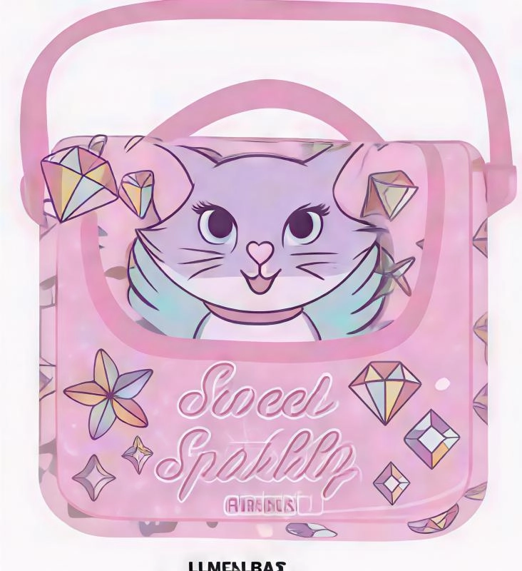 Muggle Sweet And Sparkly Okul Çantası 3 lü set