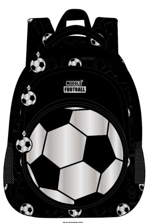 Muggle Football İlkokul Çantası 3 lü set 5874