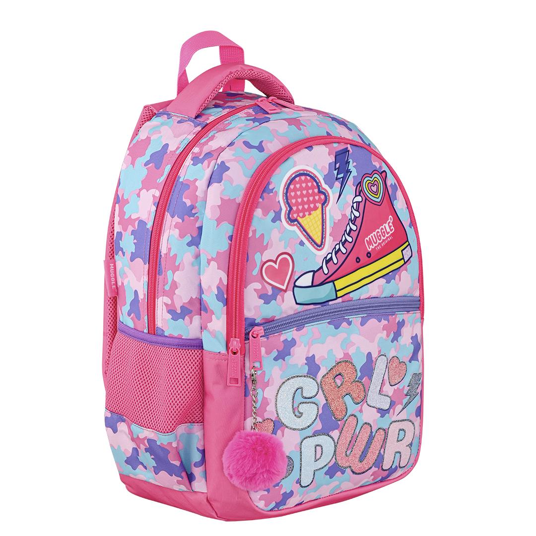 Muggle Girl Power Okul Çantası 3 lü set