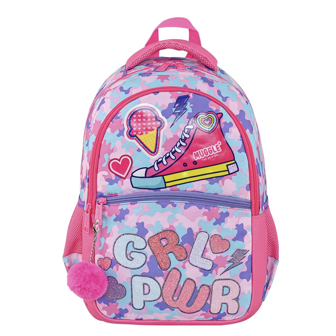 Muggle Girl Power Okul Çantası 3 lü set