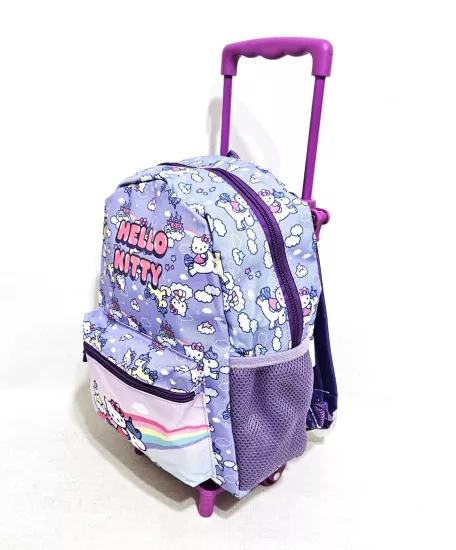 Hello Kitty Çekçekli Anaokulu Çantası 