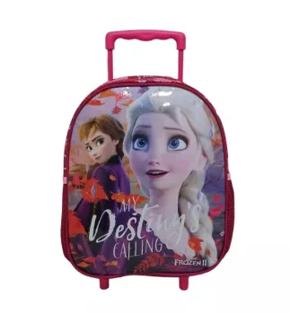 Frozen Çekçekli Anaokulu Çantası 