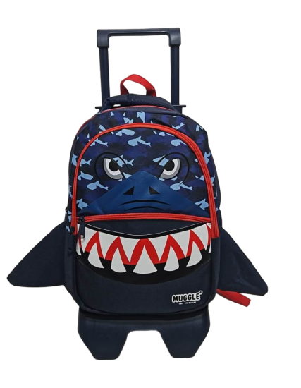 Muggle Çekçekli Okul Çantası Shark