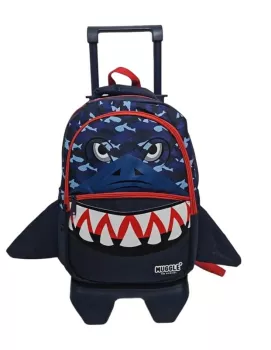 Muggle Çekçekli Okul Çantası Shark