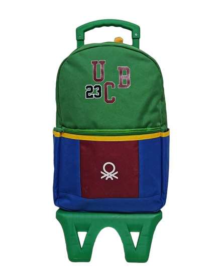 United Colors of Benetton Çekçekli Okul Çantası 