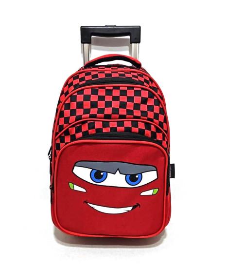 Master Pack Cars Çekçekli Okul Çantası İkili Set 
