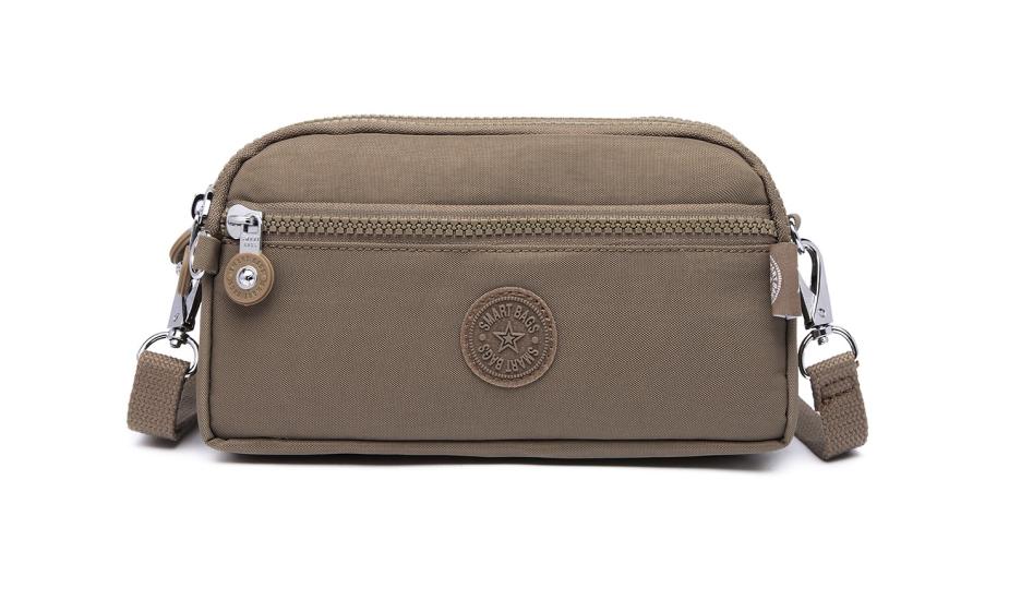 Smart Bags Kadın Postacı Çantası Krinkıl Kumaş 1112