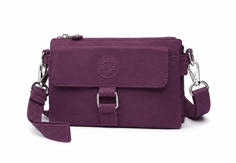 Smart Bags Kadın Postacı Çantası Krinkıl Kumaş 1147 