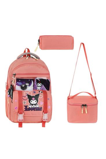 Master Pack İlkokul Çantası 3 lü Set Kuromi