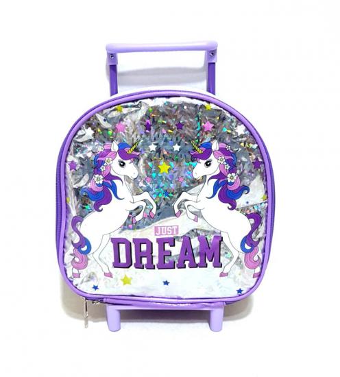 Unicorn Çekçekli Anaokulu Çantası 