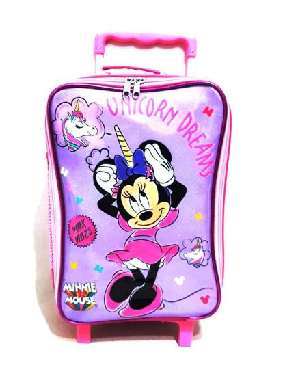Minnie Mouse Çekçekli Anaokulu Çantası Büyük Boy
