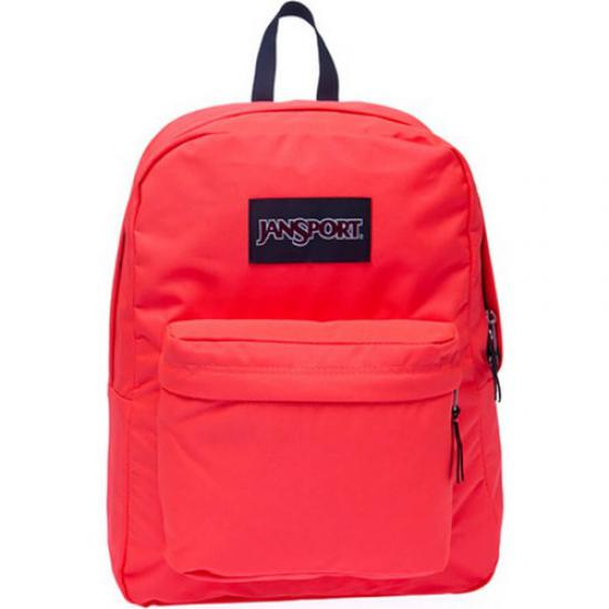 Jansport Black Label Fluorescent Red 