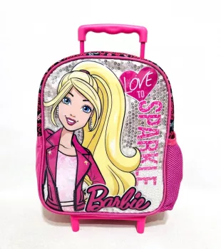 Barbie Çekçekli Anaokulu Çantası 