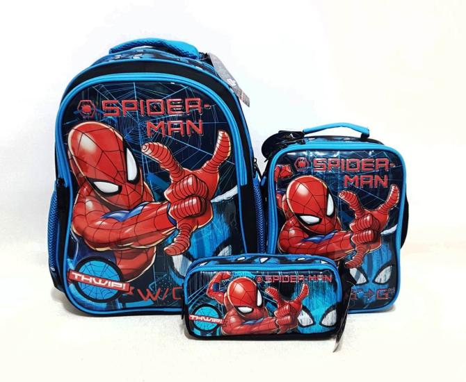 Spiderman Okul Çantası 3 lü set 48087