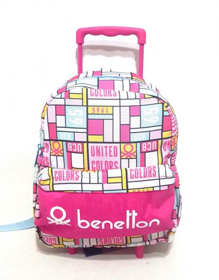 United Colors Of Benetton Çekçekli Anaokulu Çantası 76114