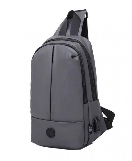 Smart Bag Uniseks Bodybag Omuz Çantası 8655 Gri