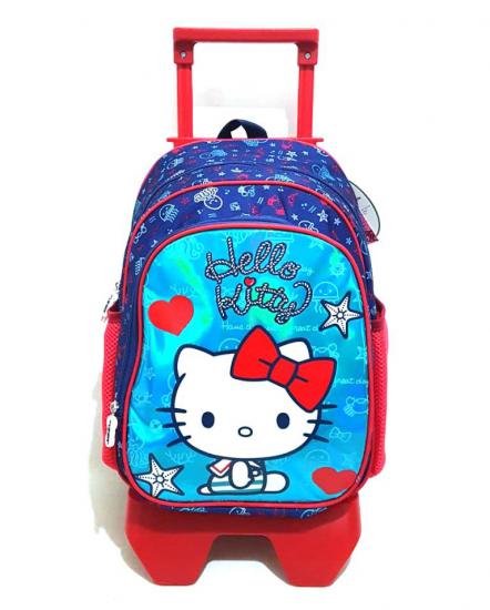 Hello Kitty Çekçekli Okul Çantası 