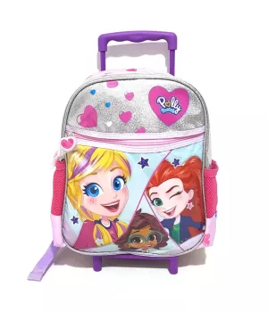 Polly Pocket Çekçekli Anaokulu Çantası 