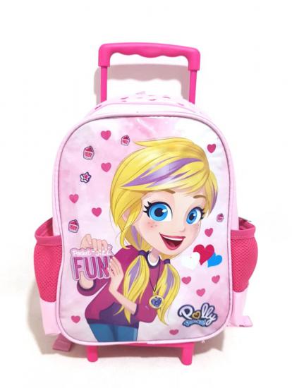 Polly Pocket Çekçekli Anaokulu Çantası 