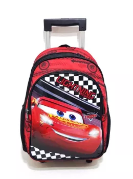 Cars Çekçekli Okul Çantası