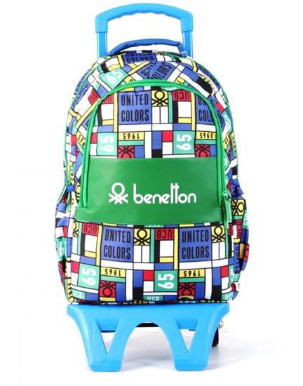 Benetton Çekçekli Okul Sırt Çantası 76118