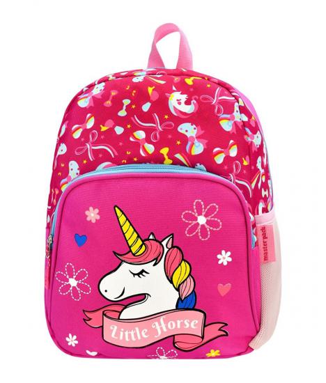 Master Pack Anaokulu Çantası Unicorn Pembe