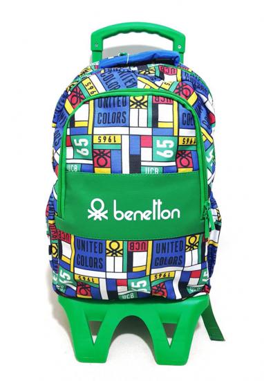Benetton Çekçekli Okul Sırt Çantası 76118
