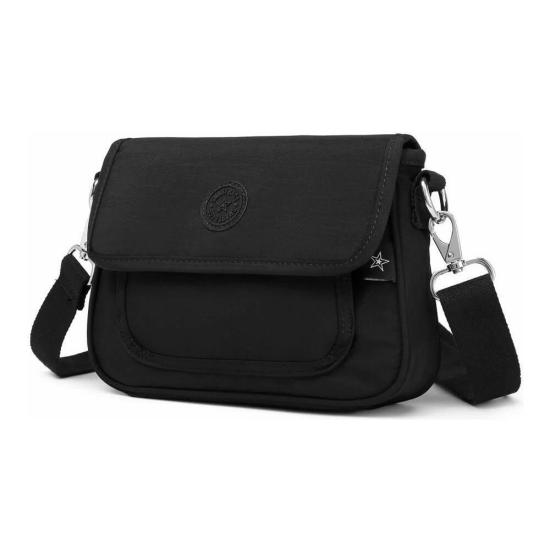 Smart Bags Kadın Postacı Çantası Krinkıl Kumaş 3186 