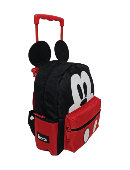 Mickey Mouse Çekçekli Anaokulu Çantası 