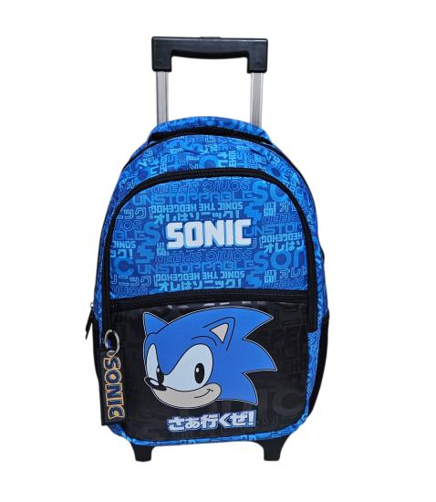 Sonic Çekçekli Okul Çantası 2561