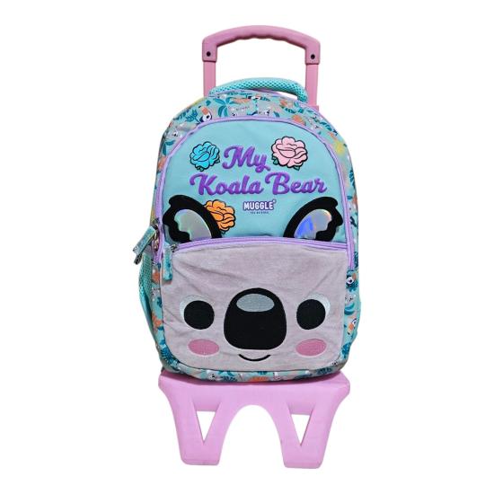 Muggle Koala My Bear Çekçekli Okul Çantası 