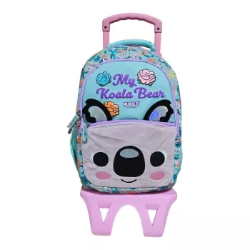 Muggle Koala My Bear Çekçekli Okul Çantası 