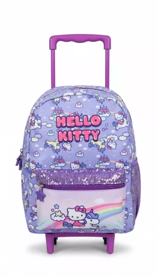 Hello Kitty Çekçekli Anaokulu Çantası 