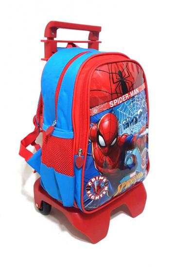 Spiderman Çekçekli Okul Çantası 5683