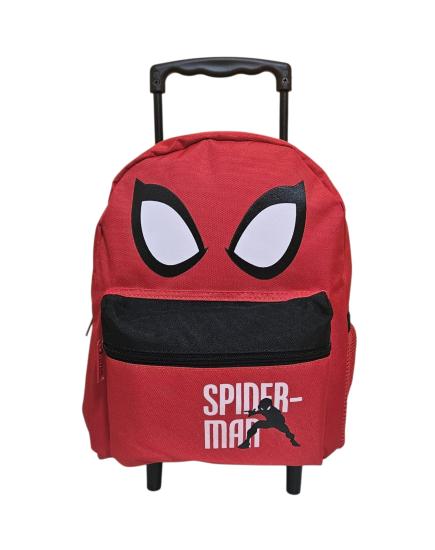 Spiderman Çekçekli  Anaokulu Çantası 41355